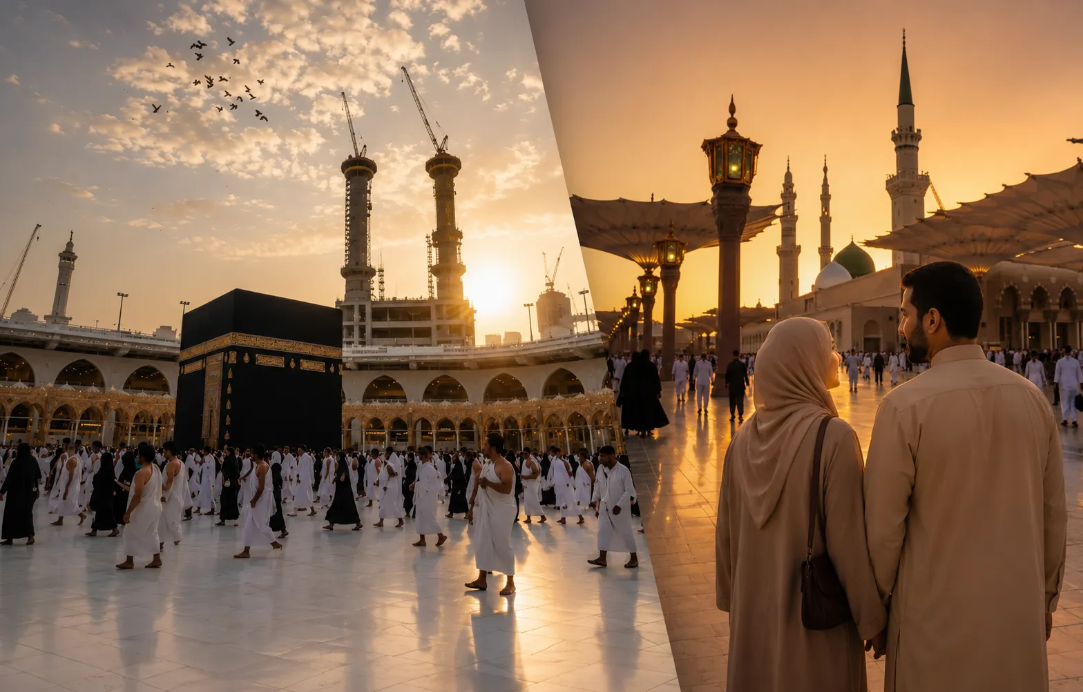Masjid al-Haram Kaaba Makkah and Masjid Nabawi Madīnah post-Hajj, Umrah 2026 Pakistan season reopen guide