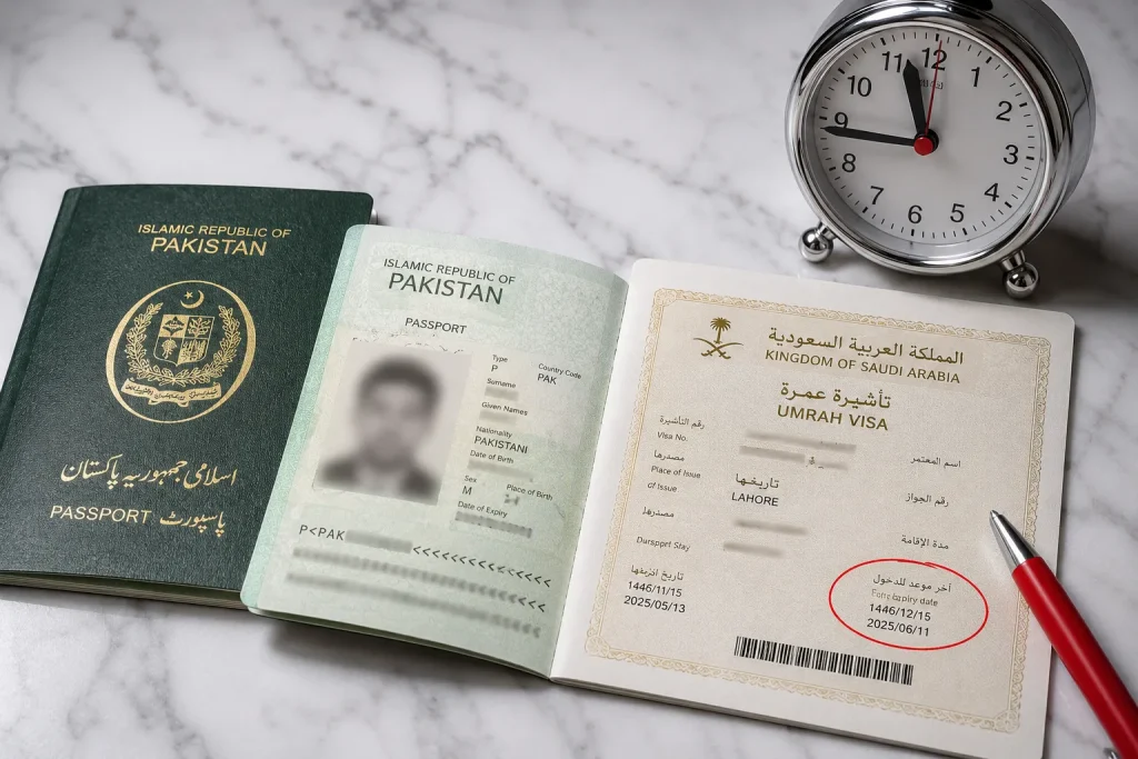 Pakistani passport, Umrah 2026 Pakistan booking guide
