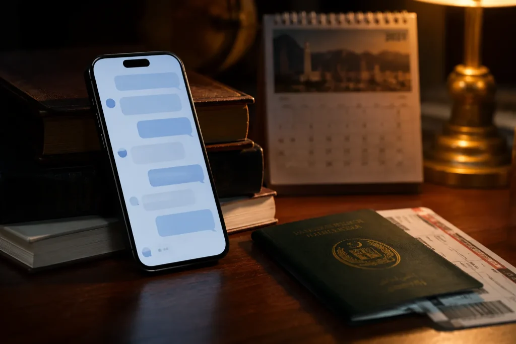 A hand-edited itinerary shows why AI visa check tools still need a human's second look