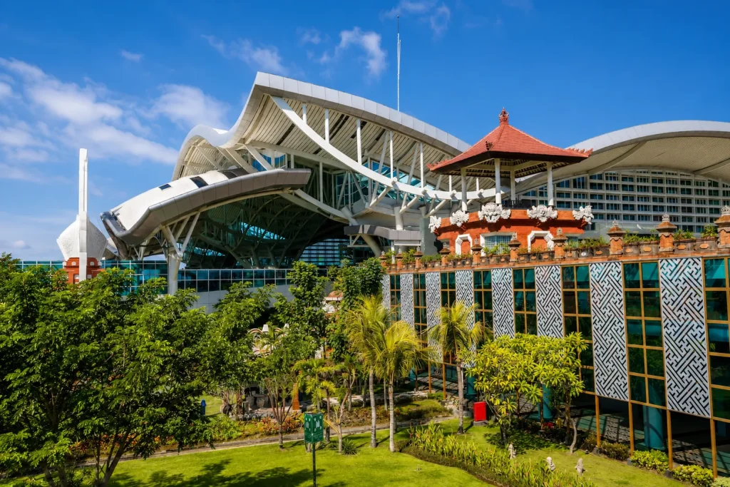 Ngurah Rai International Airport, the entry point for Bali eco resorts and the tourist levy