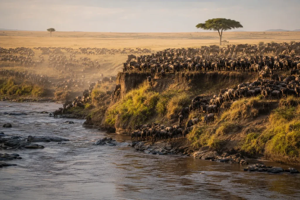 The migration window for a Kenya safari from Dubai closes fast after early September