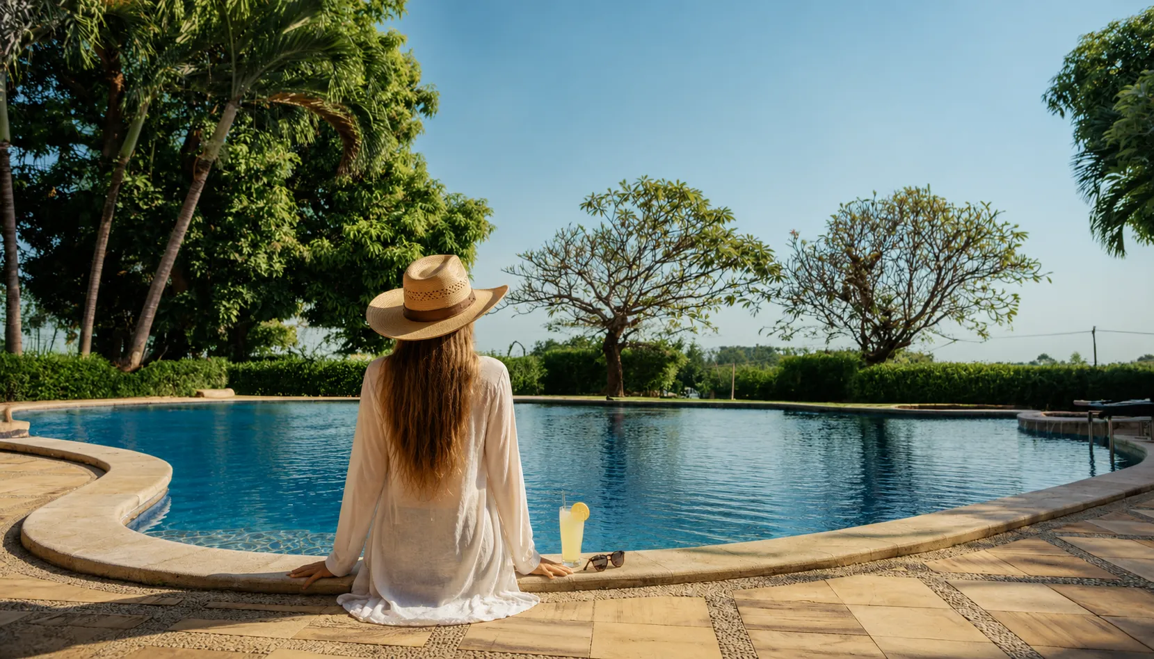 A Turkey wellness retreat for autumn begins with this kind of unhurried poolside pause