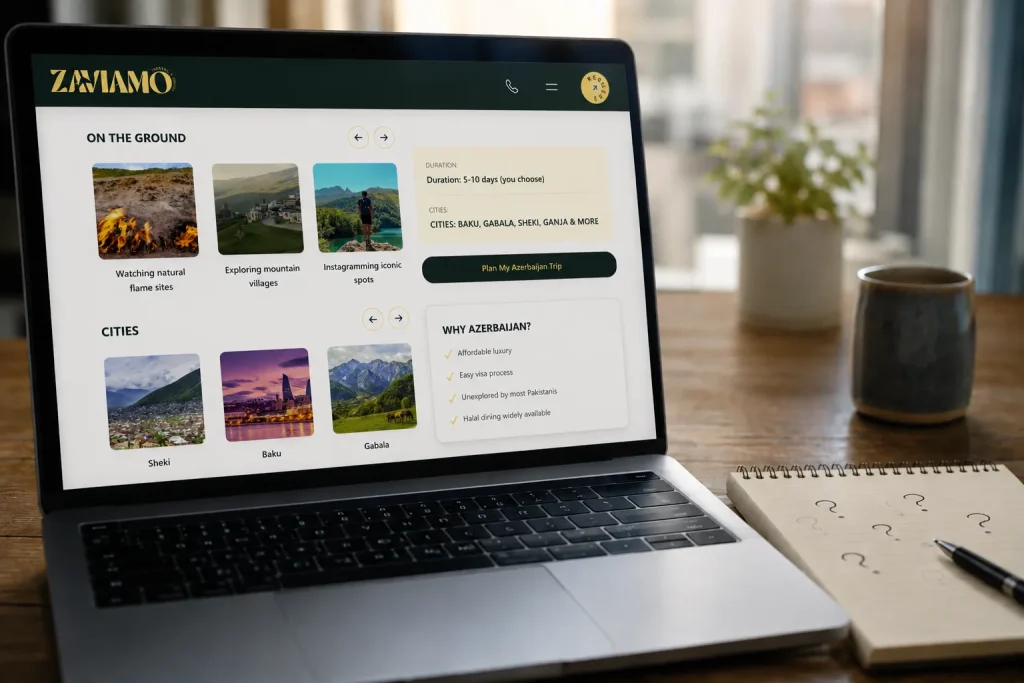 Researching Baku and Azerbaijan is where AI visa check tools work best as a starting point