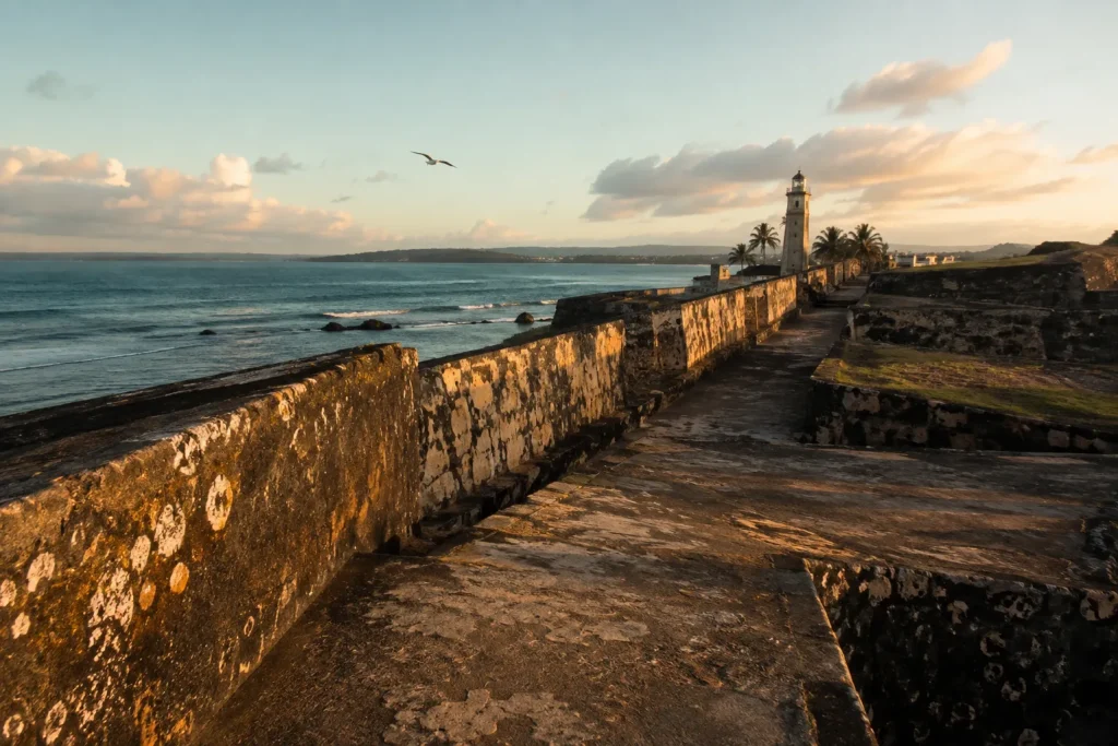 Galle Fort in Sri Lanka, a two-night stopover on the Colombo route to the Maldives