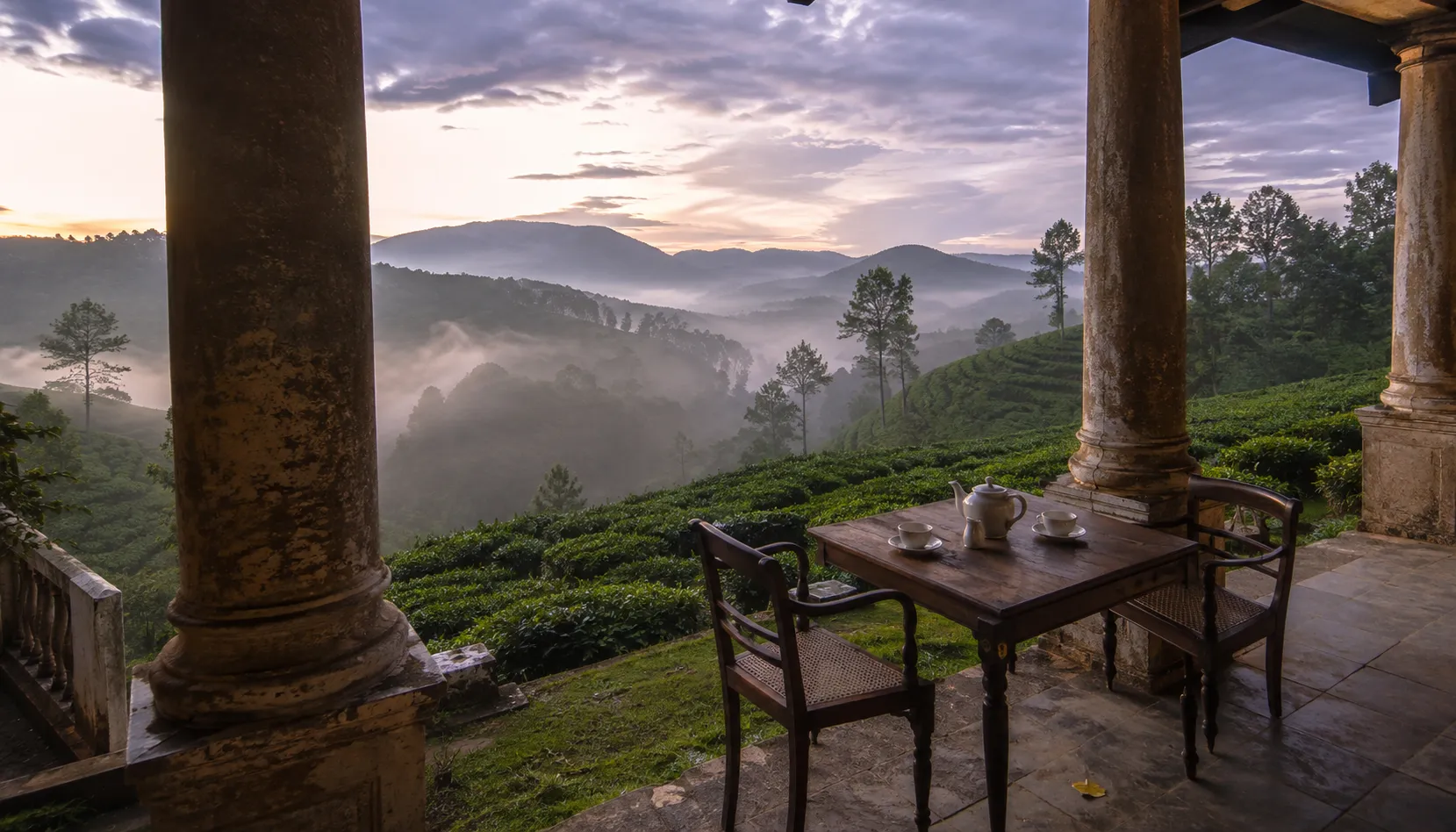 Tea-estate bungalow terrace above Ella, one of Sri Lanka's eco lodges worth booking early