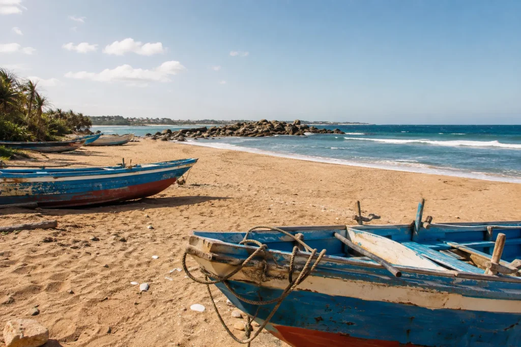 Arugam Bay east coast Sri Lanka, dry season base for digital nomads from Pakistan
